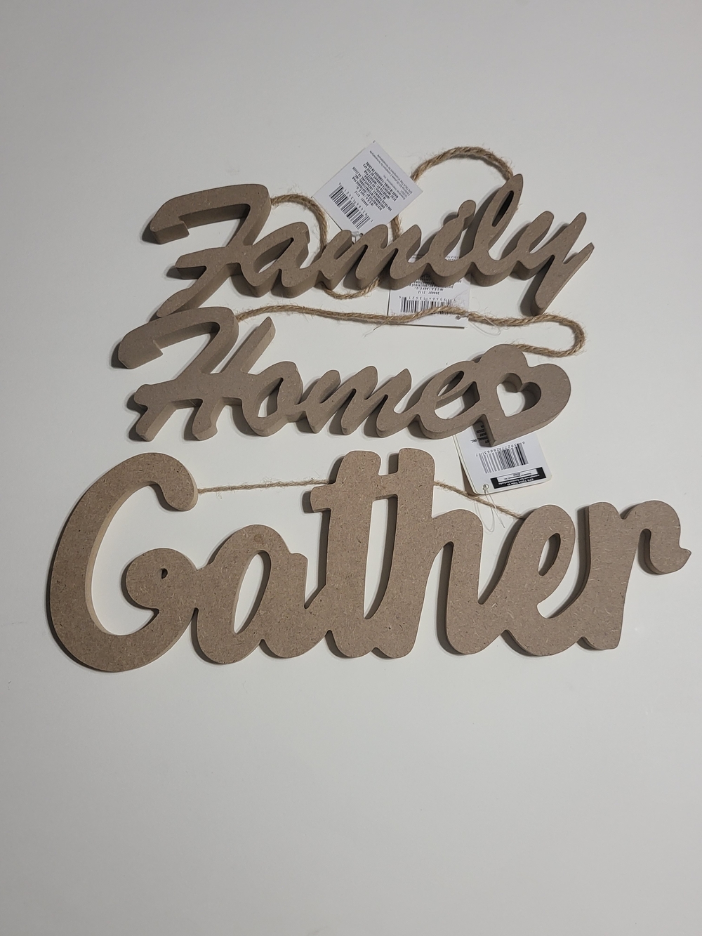 3-Piece Gather, Family, And Home Wall Sign – Home Accent, DIY